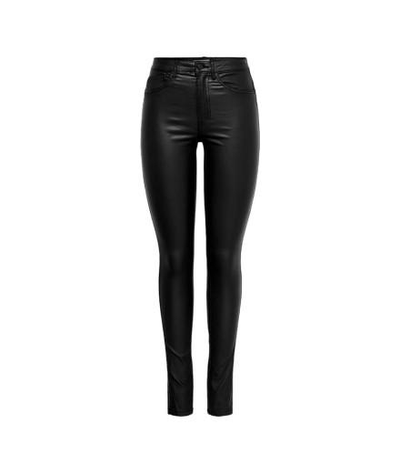 Pantalon Only Onlroyal Life Rock Noir Femme
