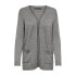 Sweat Only lesly Open Cardigan Blancocap Gray Femme