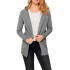 Sweat Only lesly Open Cardigan Blancocap Gray Femme
