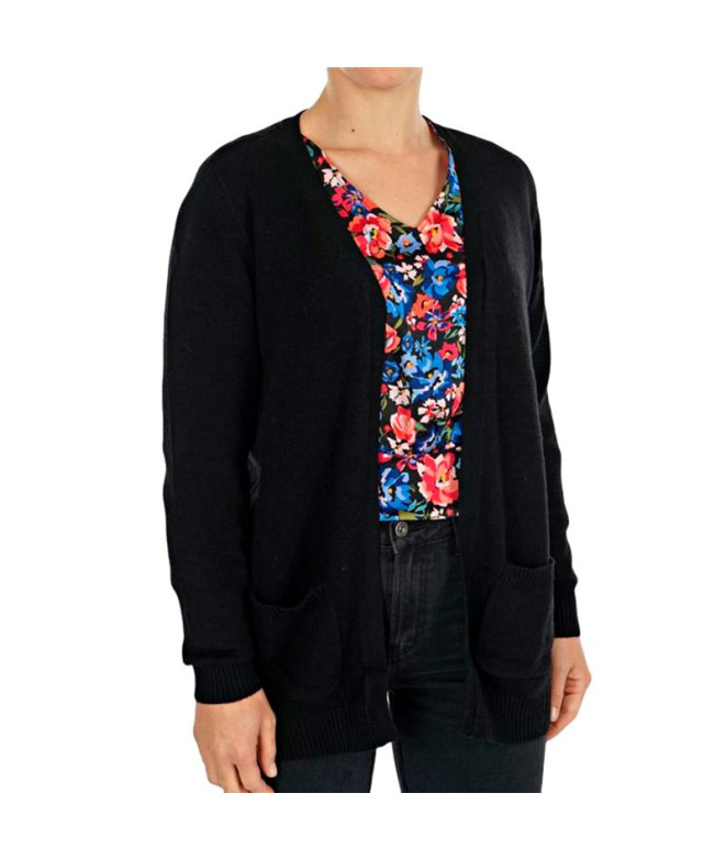 Sweat Only Onllesly Open Cardigan Noir Femme