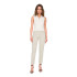 Pantalon Only Onlemily Ecru Femme