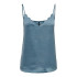 T-shirt Only debbie Singlet Blue Mirage Femme