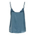 T-shirt Only debbie Singlet Blue Mirage Femme