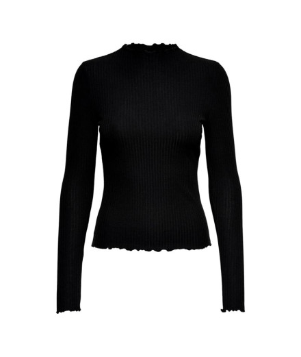 T-shirt Only Onlemma High Noir Femme