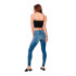 Haut Only vicky Lace Seamless Cropped Noir Femme