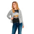 Sweat Only carol Cardigan Light Gris Femme