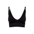 Haut Only vicky Rib Seamless V- Noir Femme