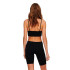 Haut Only vicky Rib Seamless V- Noir Femme