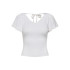 Sweat Only lis S/S Back Eggnog Femme