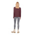 Sweat Seule la vie riche Rosa Brown Femme