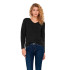 Sweat Only camilla V- Dark Gris Femme