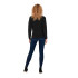 Sweat Only camilla V- Dark Gris Femme