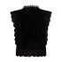 T-shirt Only karo S/L Lace Noir Femme