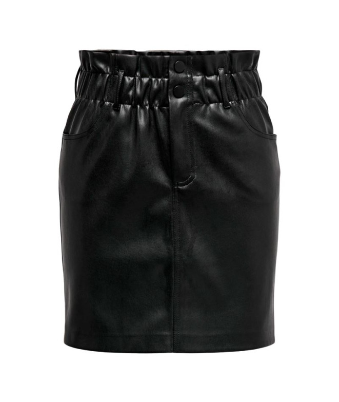 Jupe Only maiya-Miri Life Faux L. Skrt Noir Femme