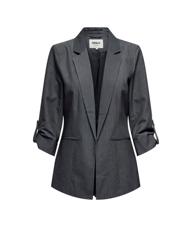 Veste Only lkayle-Orleen Blazer 3/4 Gris moyen...