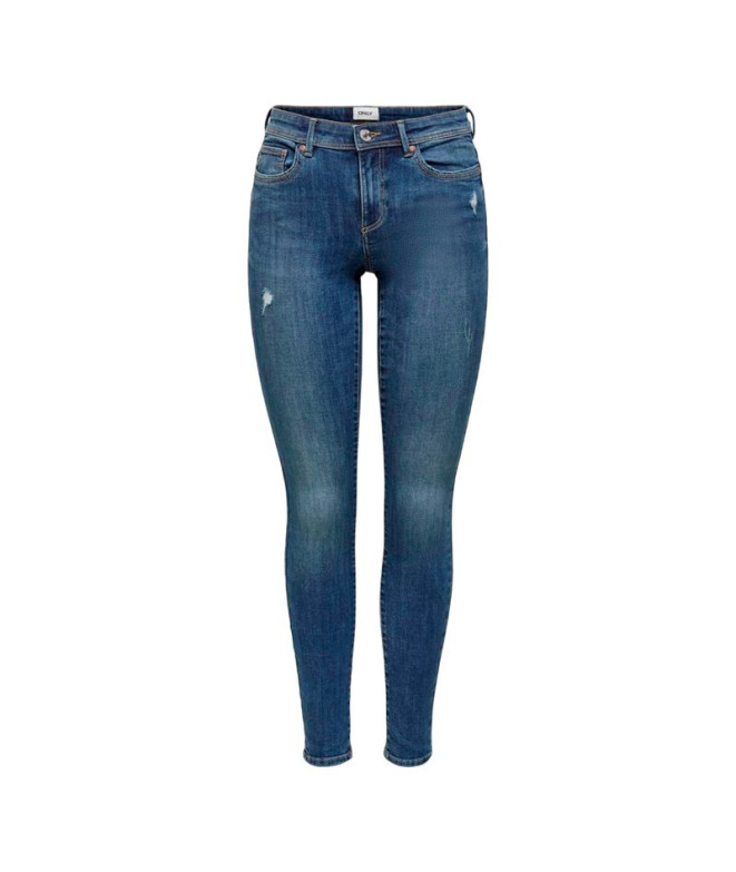 Pantalon Only wauw Mid Skinny Bj114-3 Medium...