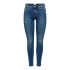 Pantalon Only wauw Mid Skinny Bj114-3 Medium Blue Denim Femme