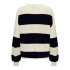 Sweat Only Onlatia tripe Whitecap Gray Femme