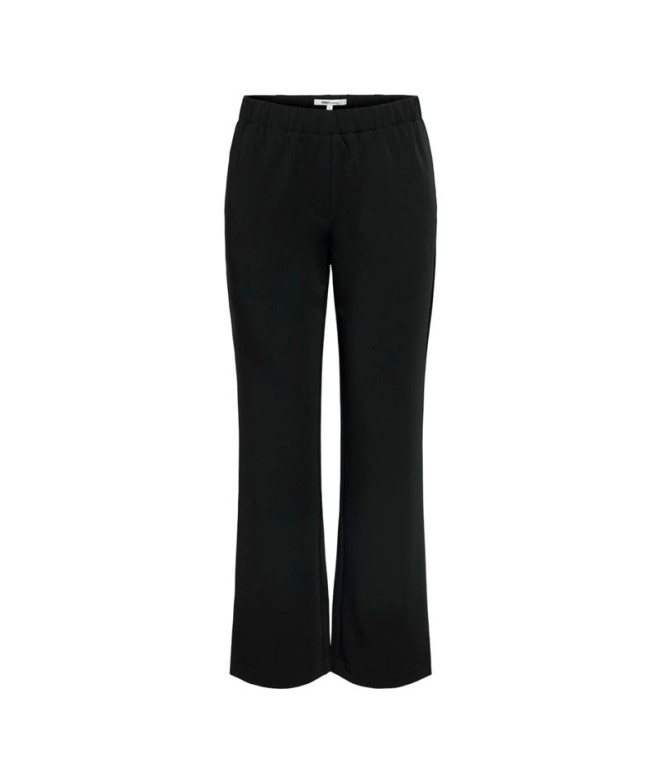 Pantalon Only kobe Mw Tlr Black Femme