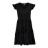 Robe Only Onlmay Sleev Fril Black Femme