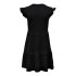 Robe Only Onlmay Sleev Fril Black Femme