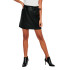 Jupe Only Onlheidi Faux Leather Black Femme