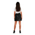 Jupe Only Onlheidi Faux Leather Black Femme