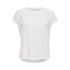 T-shirt Only Onlsmilla Cloud Dancer Femme