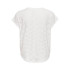 T-shirt Only Onlsmilla Cloud Dancer Femme