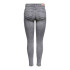 Pantalon Only power Mid Push Up Azg937 Grey Denim Femme