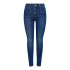 Pantalon Only ana Mid Skinny Dark Medium Blue Denim Femme