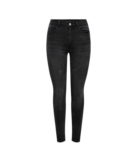 Pantalon Only ana Mid Skinny Black Femme