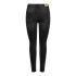 Pantalon Only ana Mid Skinny Black Femme