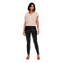 Pantalon Only jessie Fauxleather Noir Femme