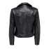 Veste Only vera Faux Leather Biker Black Femme
