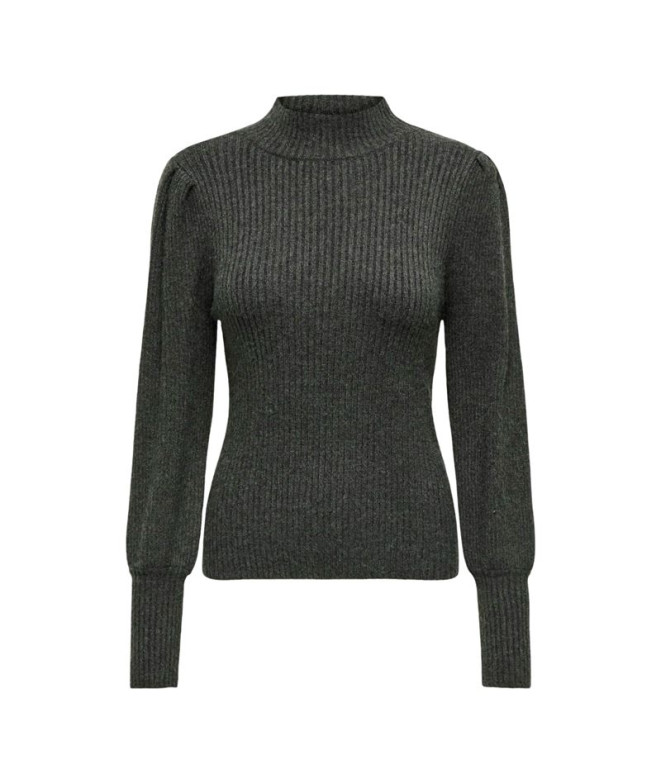 Sweat Only katia High Dark Grey Melange Femme