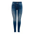 Pantalon Only blush MidAnkRea811 Denim Bleu Foncé Femme