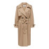 Veste Only chloe Trenchcoat Double B. Tannin Femme