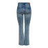 Pantalon Only mila Flared Bj139 Medium Blue Denim Femme