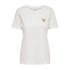 T-shirt Only kita Life S/S Logo Cloud Dancer Femme