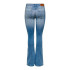Pantalon Only blush Mid Flared Tai467 Light Blue Denim Femme
