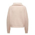 Sweat Only Onlbaker Zip Cloud Dancer Femme