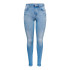 Pantalon Only power Mid Push Up Rea934 Special Bright Blue Denim Femme