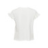 T-shirt Only Onliris/S Emb Cloud Dancer Femme