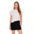 T-shirt Only Onliris/S Emb Cloud Dancer Femme