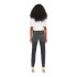 Pantalon Only emily Stretch St Ak Cro614 Dark Grey Denim Femme