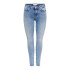 Pantalon Only Onlblush Mid Medium Blue Denim Femme