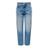 Pantalon Only robyn Mw Str Lo Ak Dot536 Medium Blue Denim Femme