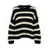 Sweat Only Jdyjusty tripe Noir Femme