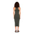 Robe Only Onlbelfast S/L Midi Dress Jrs Noos Beluga